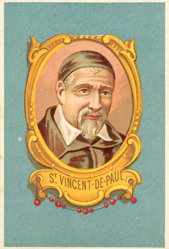 St Vincent-de-Paul (színes litó) alkotó: French School