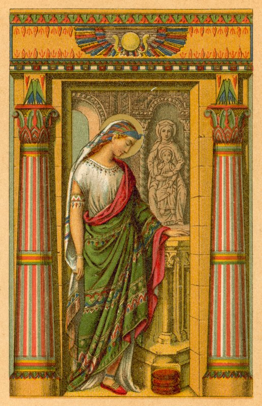 Sta Maria Egyptiana alkotó: French School