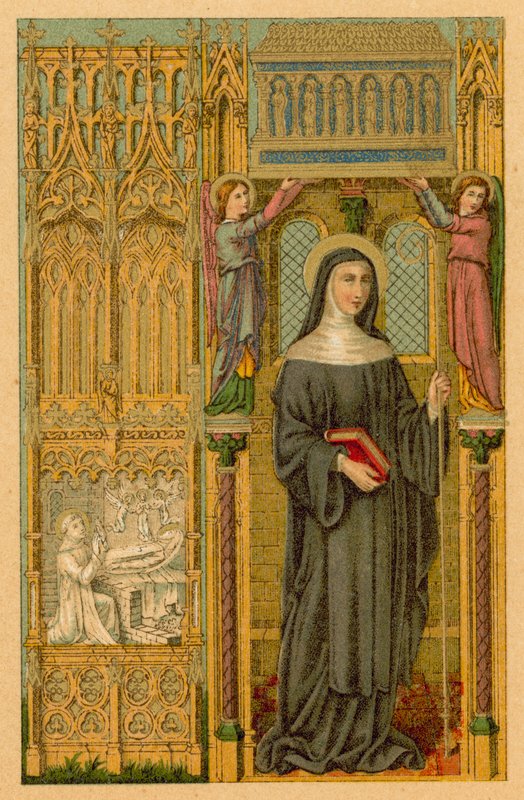 Sta Scholastica alkotó: French School