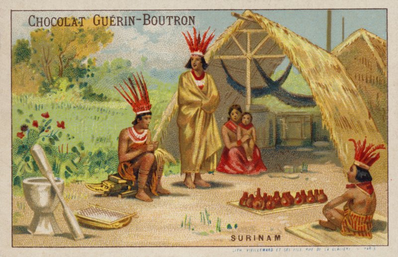 Surinam (chromolitho) alkotó: French School