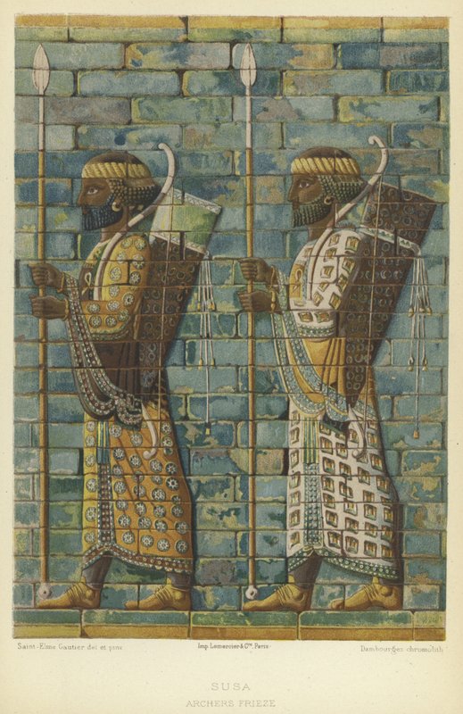 Susa, Archers Frieze alkotó: French School