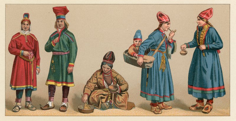 Svédország jelmez alkotó: French School