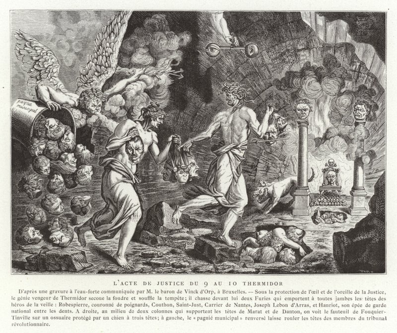 Thermidor 9-10 igazságszolgáltatási törvénye (1794. július 27-28.) alkotó: French School