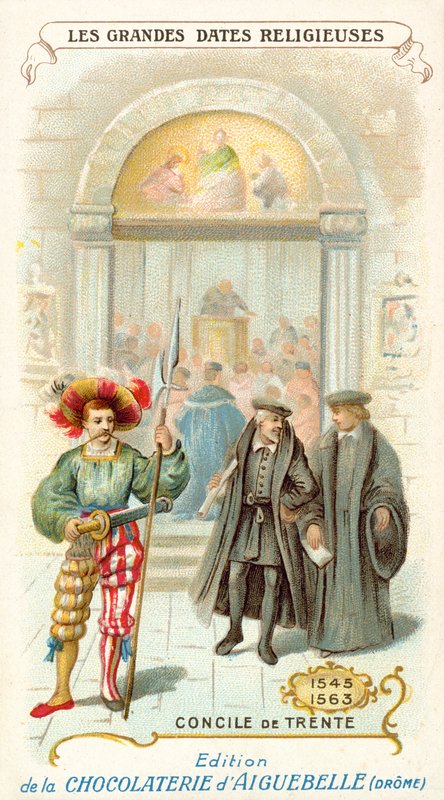 A tridenti zsinat alkotó: French School
