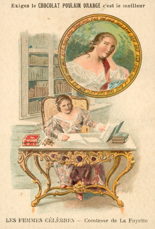 De La Fayette grófnő, francia író alkotó: French School