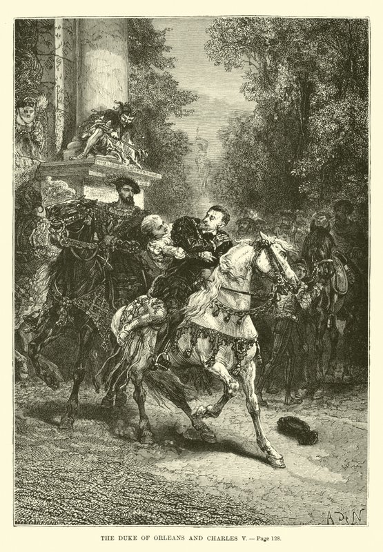 Orléans hercege és V. Károly alkotó: French School