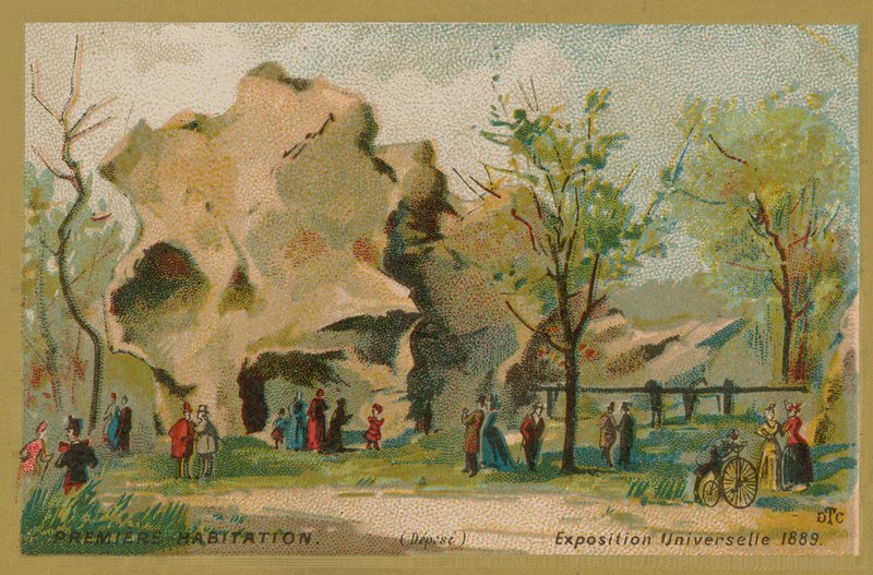 Az 1889-es egyetemes kiállítás alkotó: French School