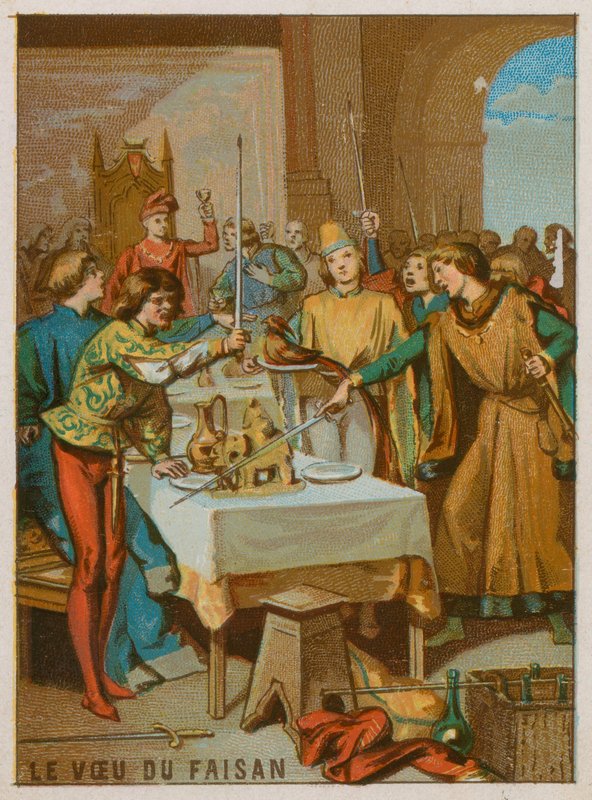 A fácán fogadalmának ünnepe alkotó: French School