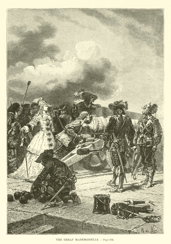 A Nagy Mademoiselle alkotó: French School