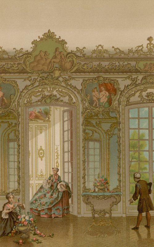 A Hotel de Villars alkotó: French School