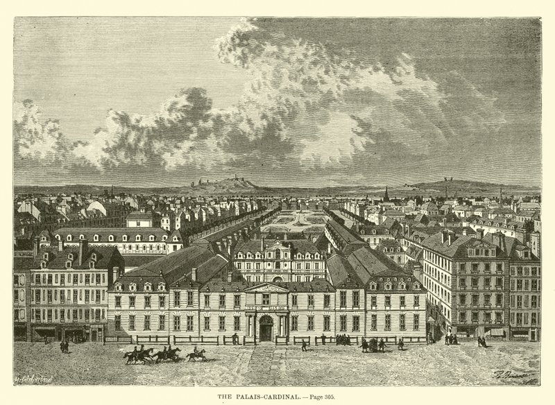 A Palais-Cardinal alkotó: French School