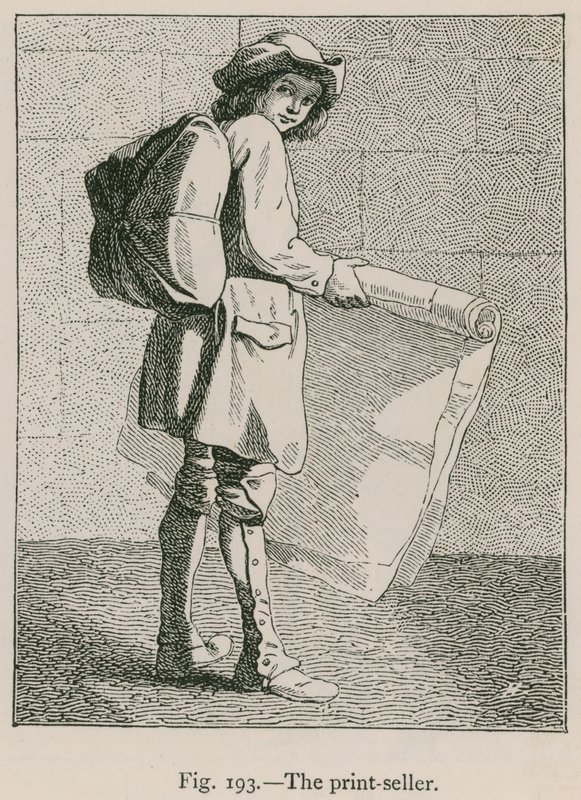A Nyomda-eladó alkotó: French School