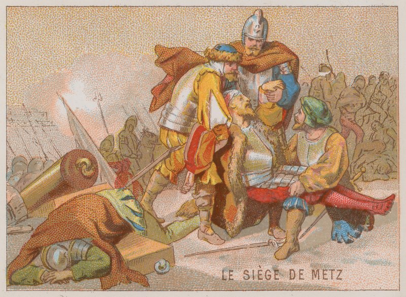 Metz ostroma az olasz háborúkban alkotó: French School