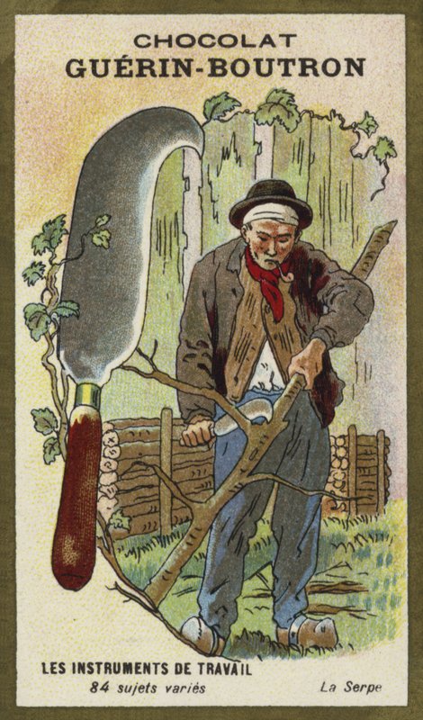 A billhook alkotó: French School