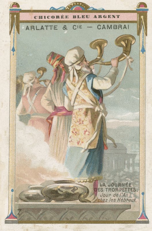 A trombiták napja - héber újév alkotó: French School
