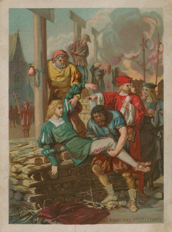 Az első protestáns mártírok alkotó: French School
