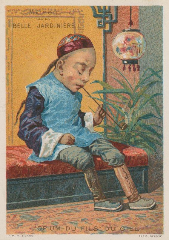 Az Ég Fiának ópiuma alkotó: French School