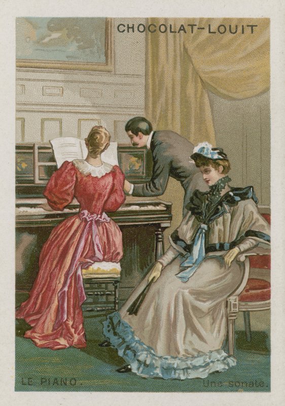A zongora: szonáta alkotó: French School