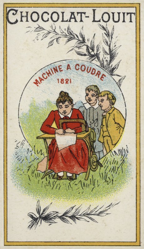 A varrógép, 1821 alkotó: French School