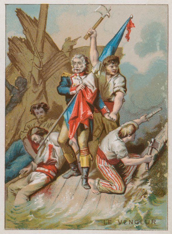 A nép Bosszúállója hajó alkotó: French School
