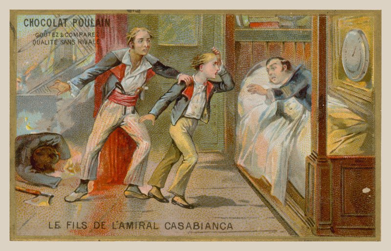 Casabianca admirális fia alkotó: French School
