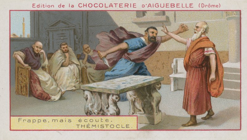 Themisztoklész, athéni politikus és hadvezér alkotó: French School