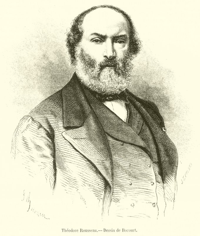 Theodore Rousseau (metszet) alkotó: French School