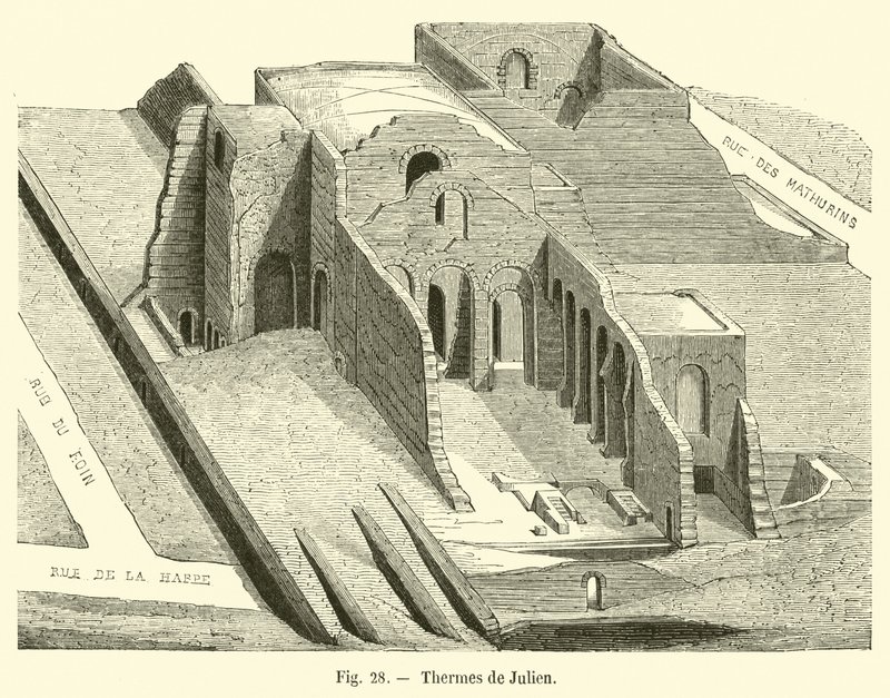 Julien termálfürdői alkotó: French School