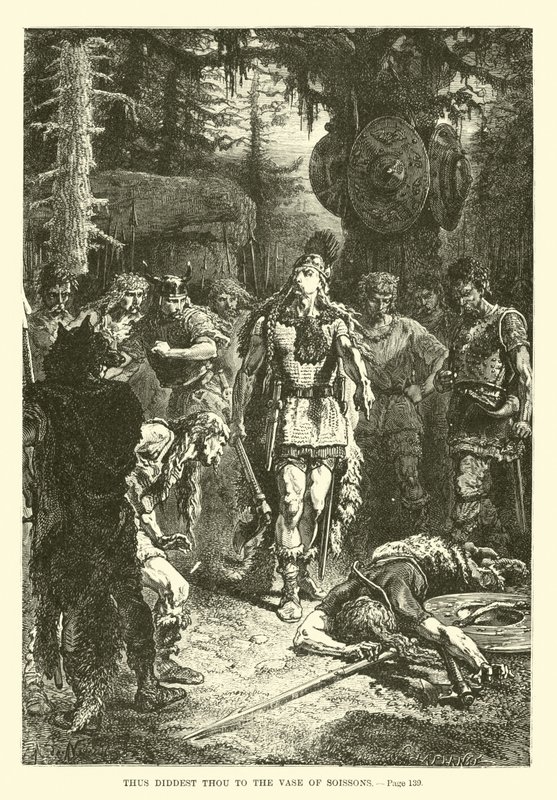 Így tettél a soissons-i vázával (metszet) alkotó: French School