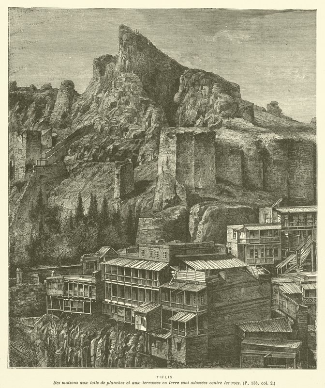 Tiflis (metszet) alkotó: French School