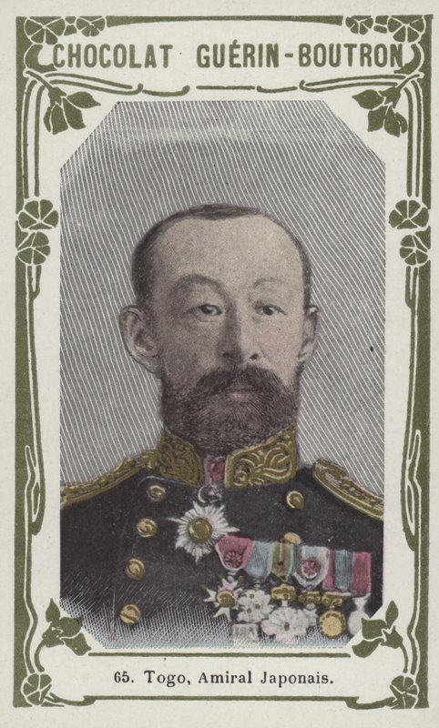 Togo, japán admirális (színes fotó) alkotó: French School