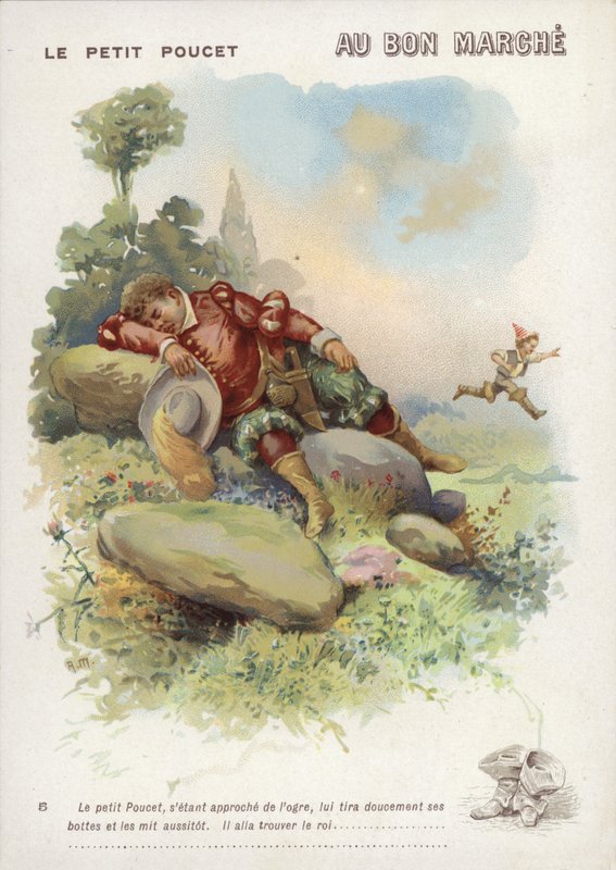 Tom Thumb, Ogre Alszik alkotó: French School