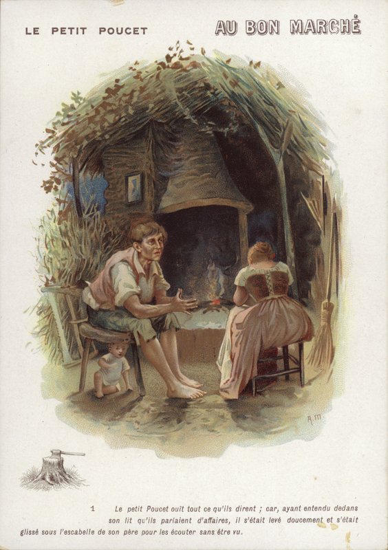 Tom Thumb, Favágó és felesége alkotó: French School