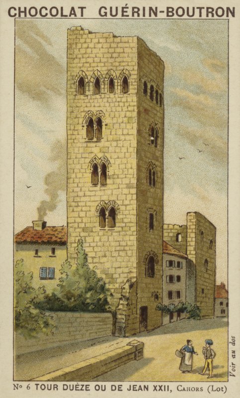 Tour Dueze vagy Jean XXII, Cahors, Lot alkotó: French School