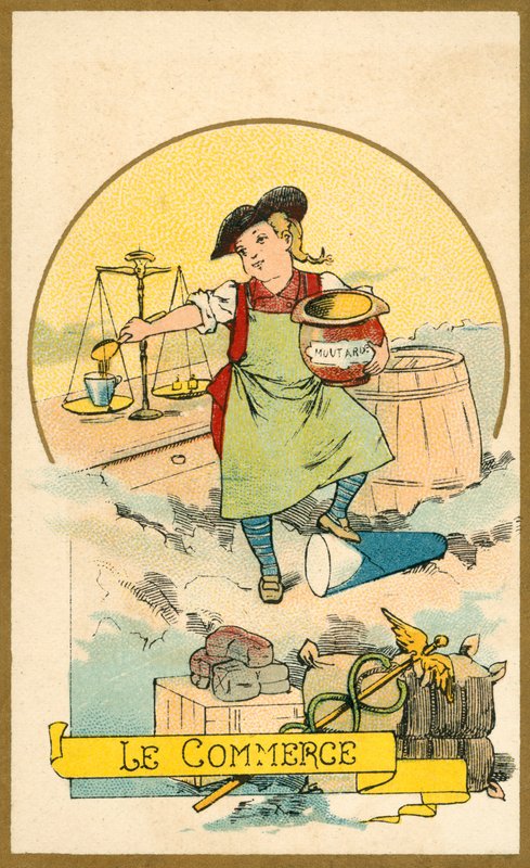 Kereskedelem (chromolitho) alkotó: French School