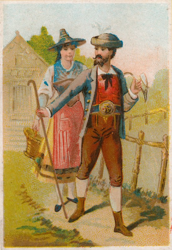 Hagyományos viselet alkotó: French School