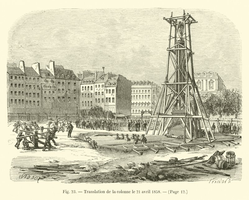 A rovat fordítása 1858. április 21-én alkotó: French School