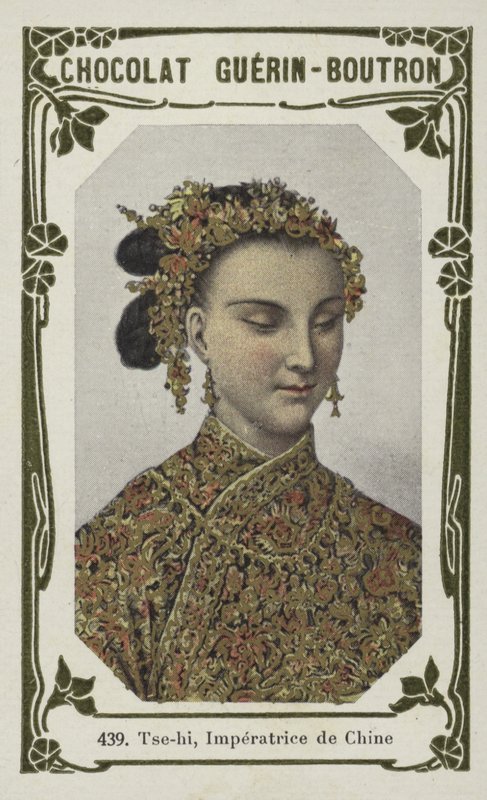 Tse-hi, Imperatrice de Chine (színes fotó) alkotó: French School
