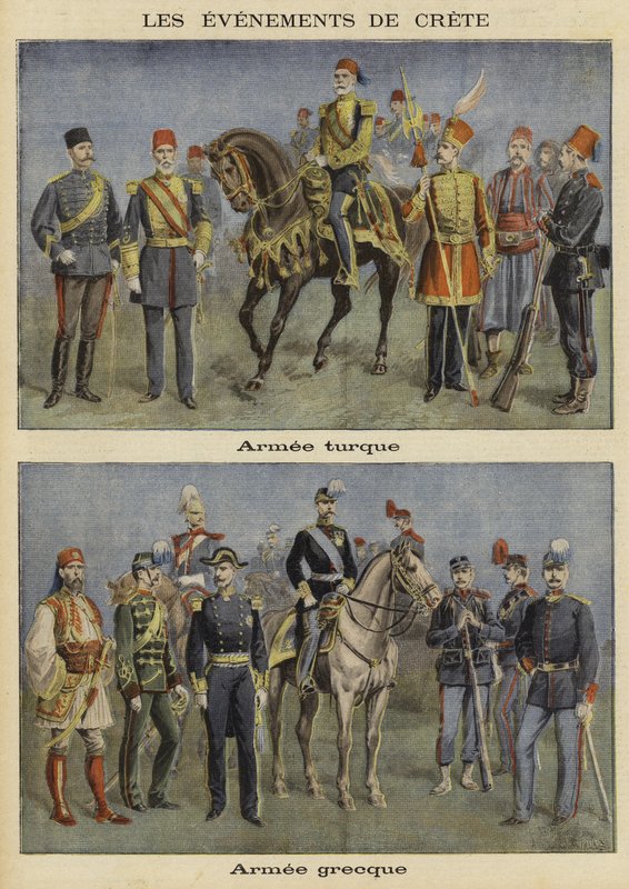 török és görög hadsereg alkotó: French School