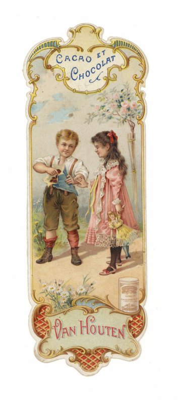 Van Houten csokoládépor - lány és fiú alkotó: French School