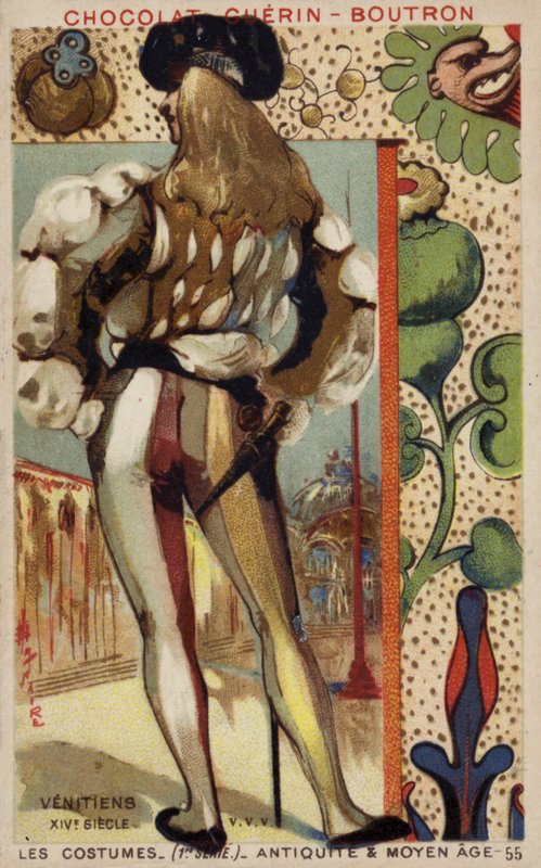 Velencei viselet, 14. század alkotó: French School
