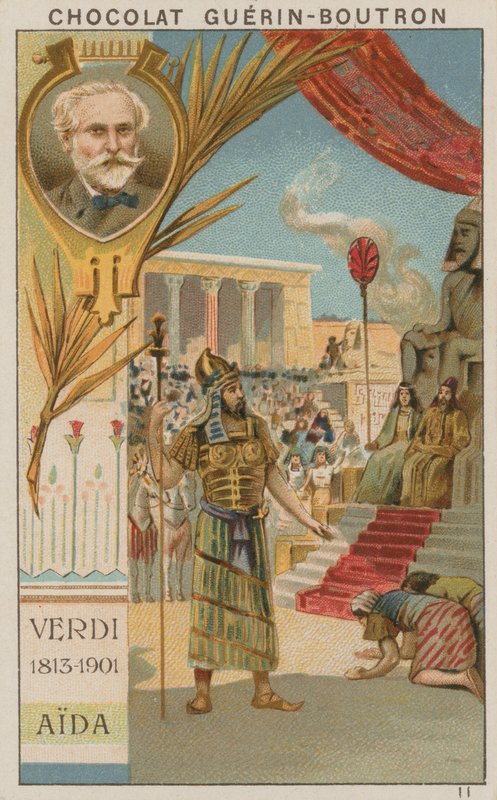 Verdi, Aida alkotó: French School