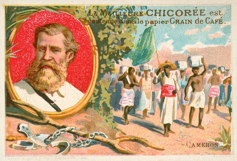 Verney Lovett Cameron brit felfedező (chromolitho) alkotó: French School