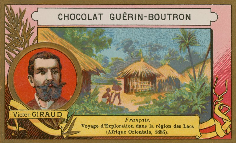 Victor Giraud, a 19. századi francia felfedező alkotó: French School
