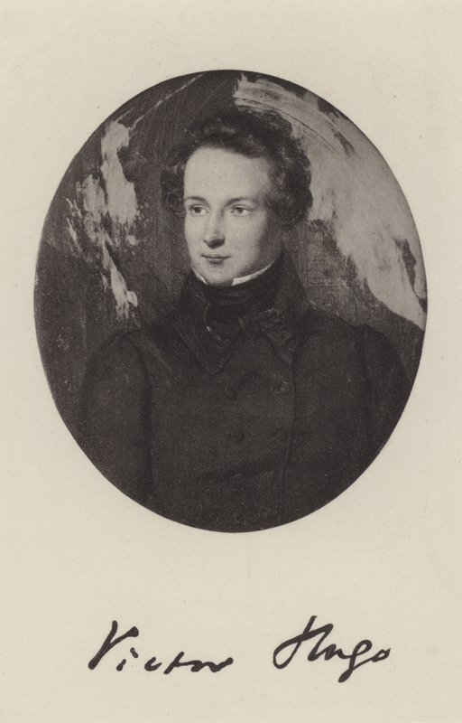Victor Hugo francia költő, regényíró és drámaíró alkotó: French School