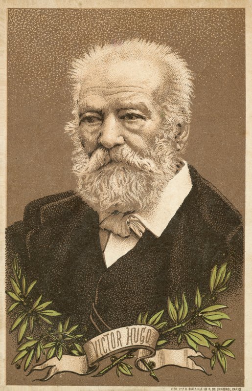 Victor Hugo francia költő, regényíró és drámaíró alkotó: French School