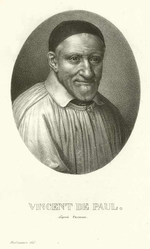 Vincent de Paul alkotó: French School