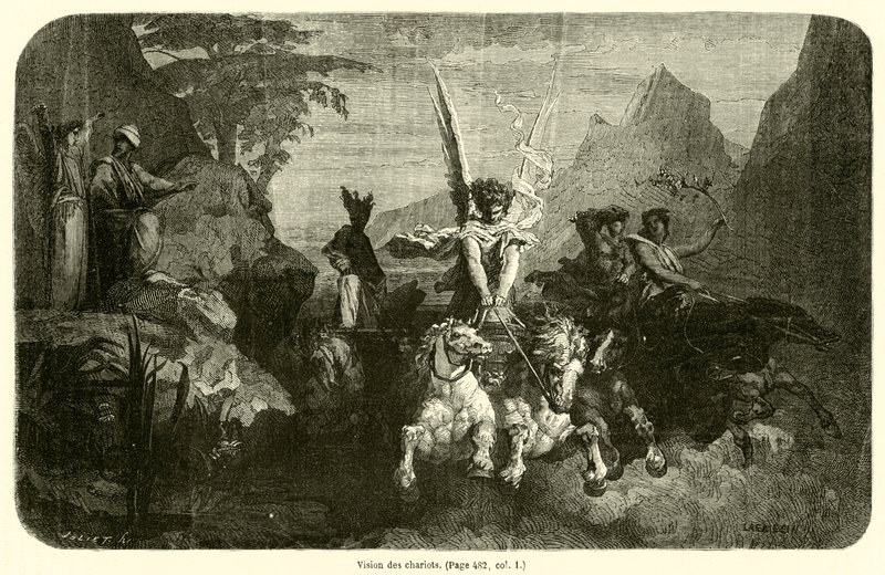 Vision des Chariots (metszet) alkotó: French School