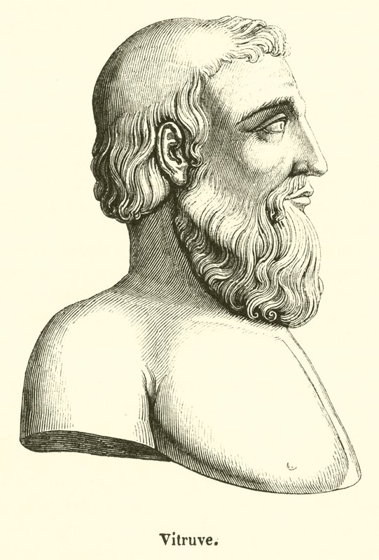 Vitruvius (metszet) alkotó: French School