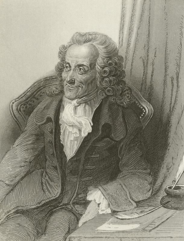 Voltaire francia író alkotó: French School